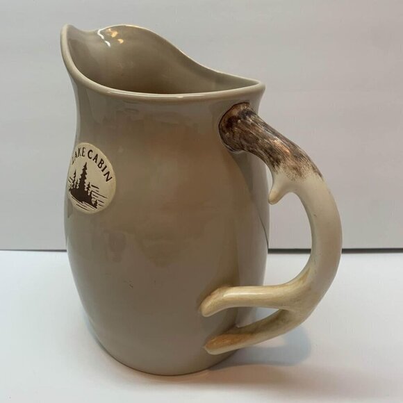 Home Studio Lake Cabin Vintage Pitcher - Picture 2 of 8